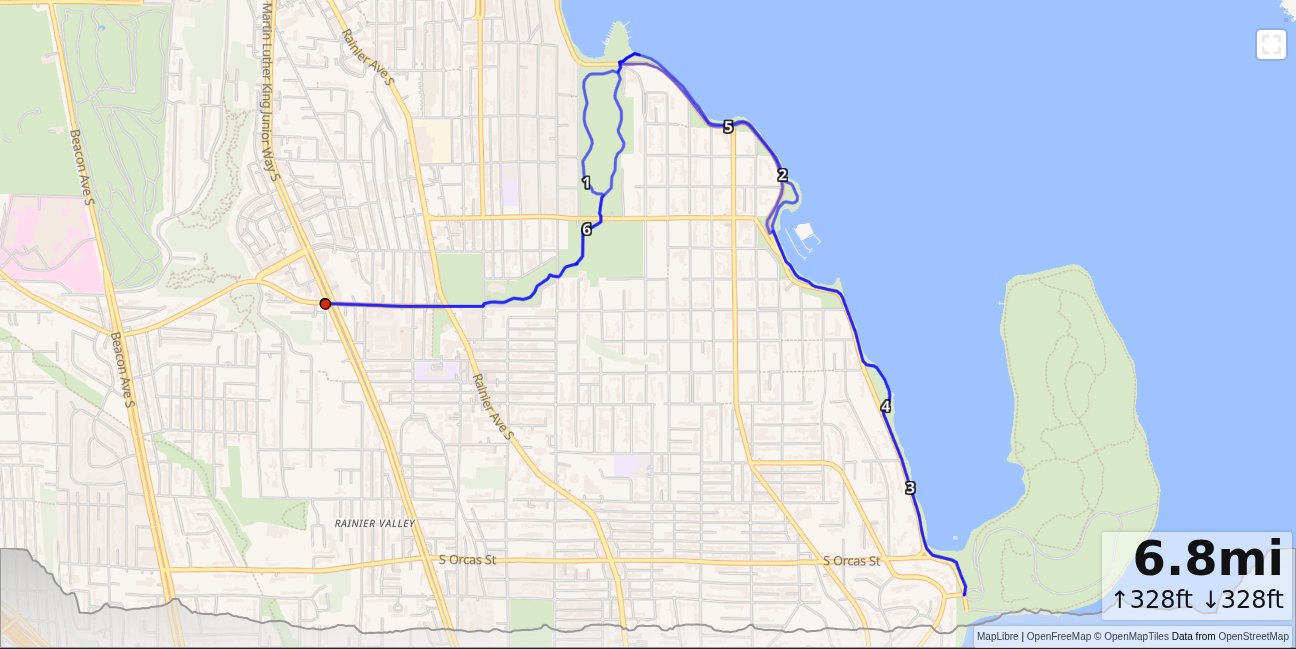 OB: Columbia City, Genessee Park, LWB South map