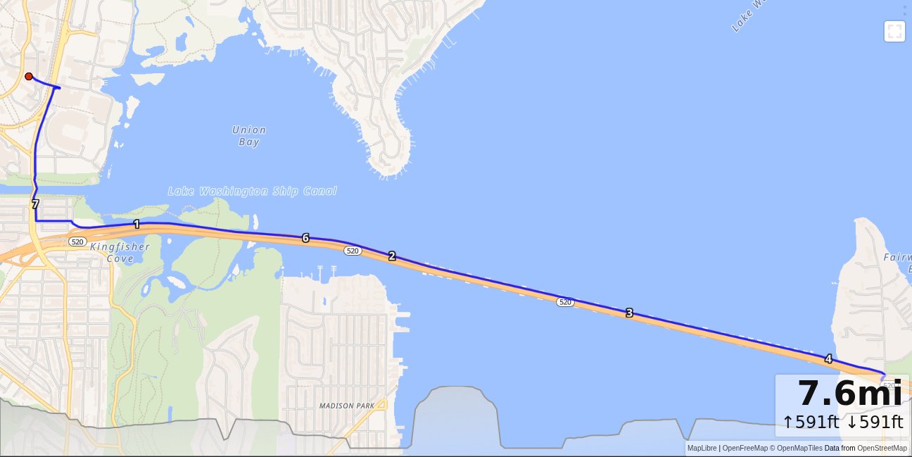 OB: CSE, 520 map