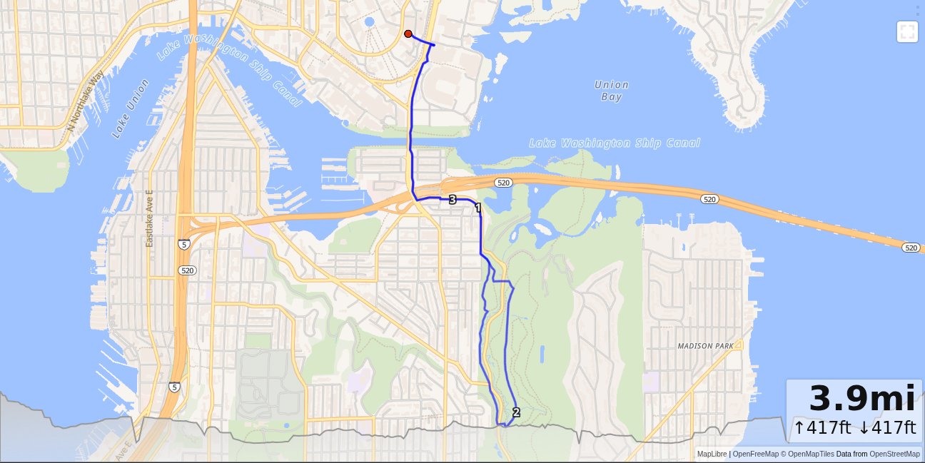OB: CSE, Arboretum, Azalea Way map