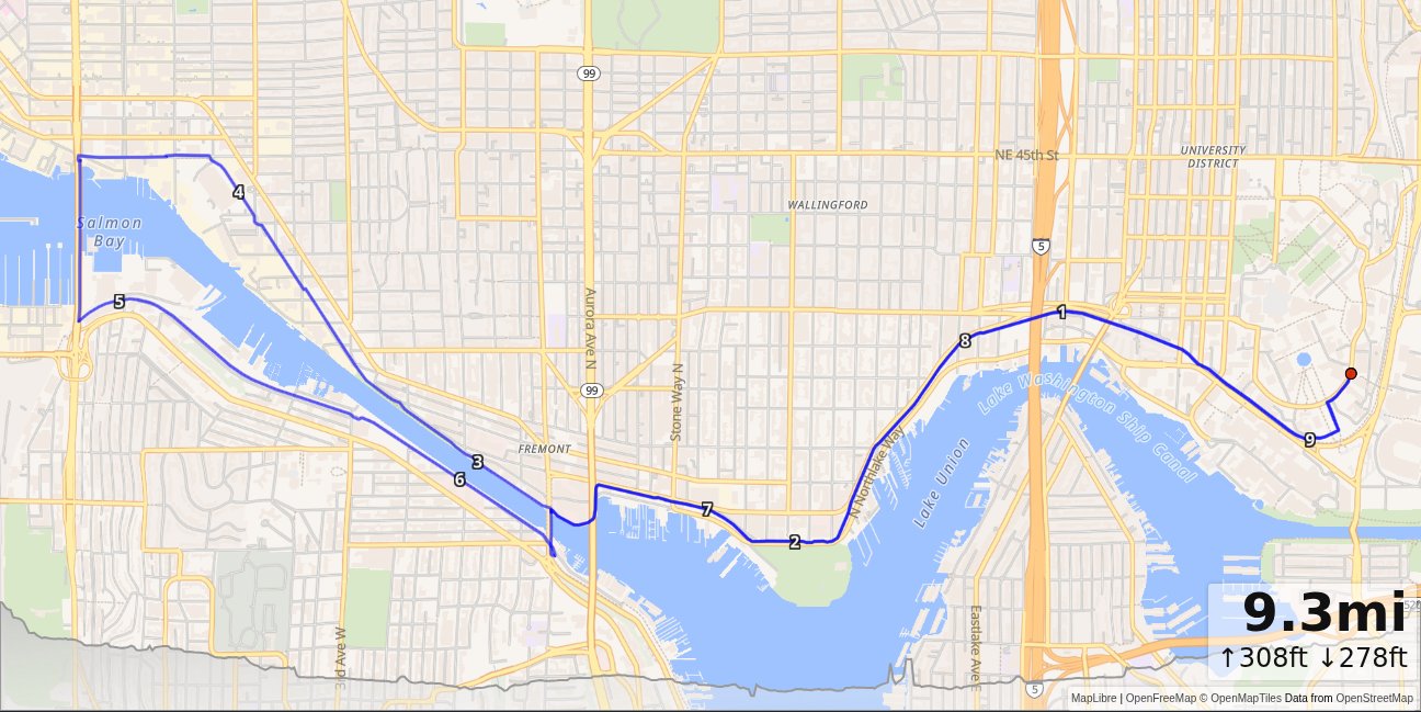 OB: CSE, Burke, Salmon Bay, Ship Canal map
