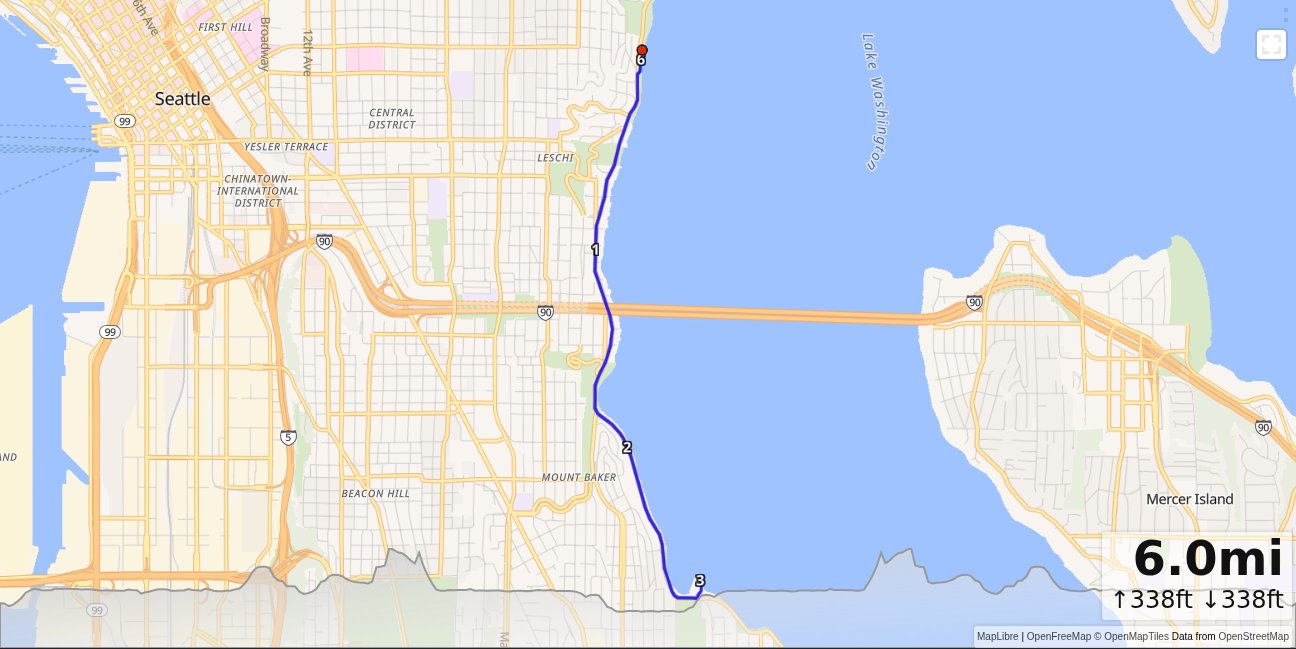 OB: Madrona Park, LWB, Sailing Club map