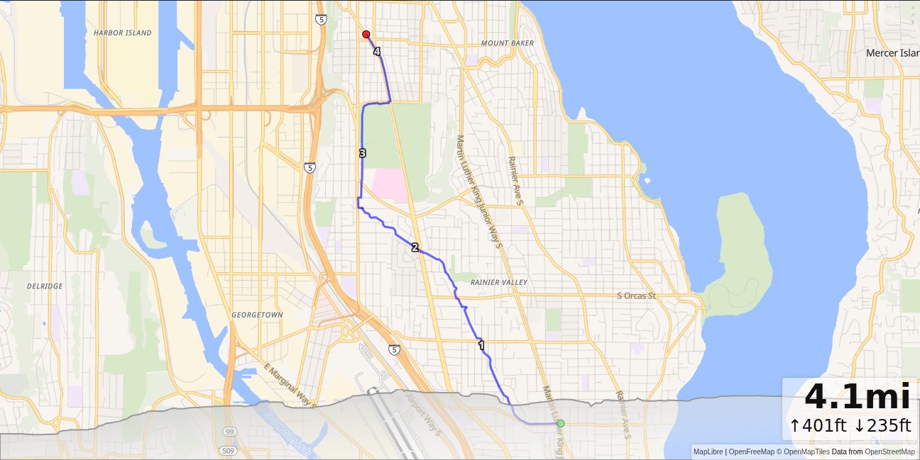 Othello, Chief Sealth Trail, Jefferson Park, Beacon Hill map